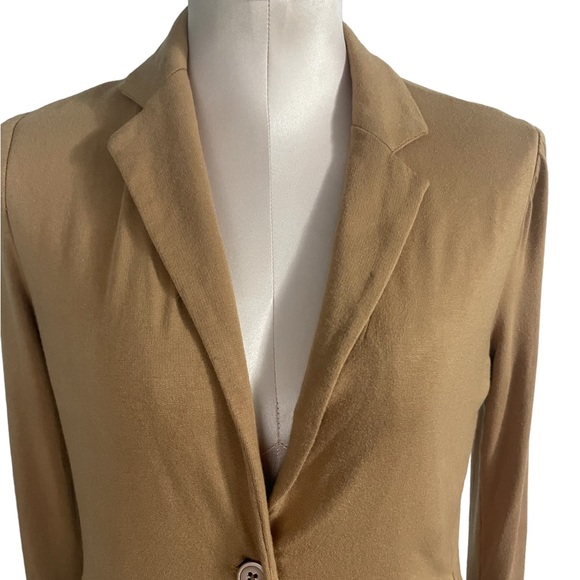 Magaschoni jacket/blazer in XS. Dark beige color. - Picture 3 of 5